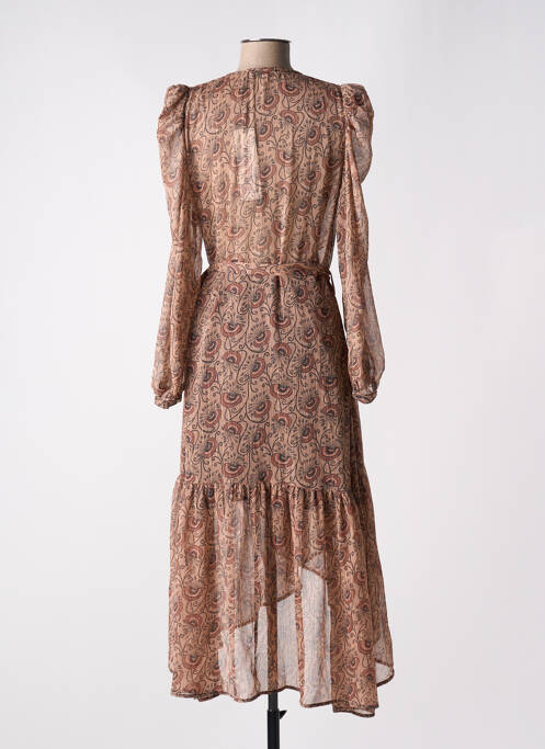 Robe mi-longue rose MORGAN pour femme