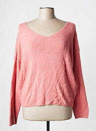 Pull rose BELLITA femme