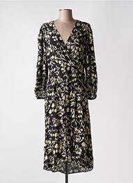 Robe mi-longue noir VILA femme