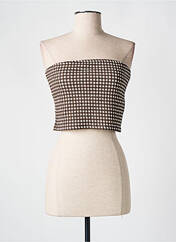 Top marron ONLY pour femme seconde vue