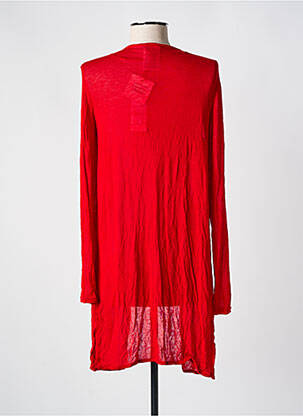 Gilet manches longues rouge STREET ONE femme