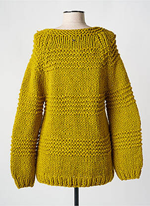 Pull jaune LES P'TITES BOMBES femme