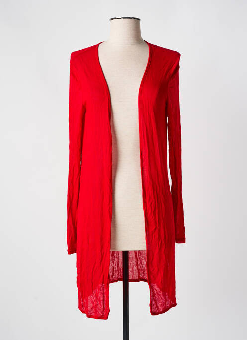 Gilet manches longues rouge STREET ONE pour femme
