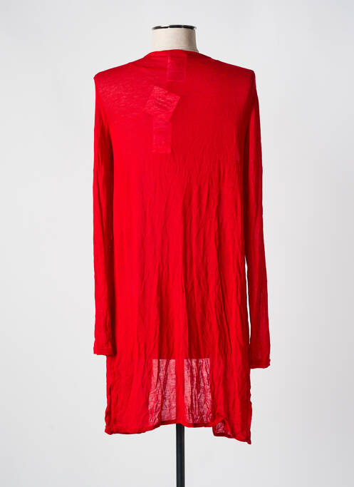 Gilet manches longues rouge STREET ONE pour femme