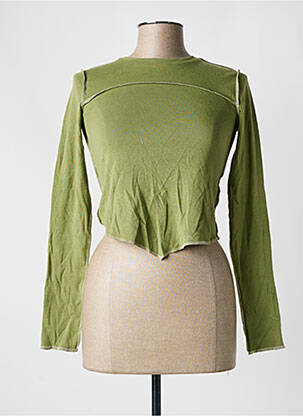 T-shirt vert SUBDUED femme