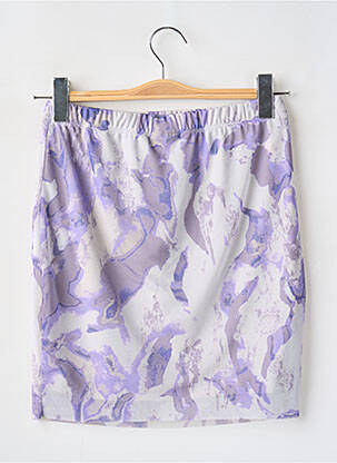 Jupe courte violet NOISY MAY femme