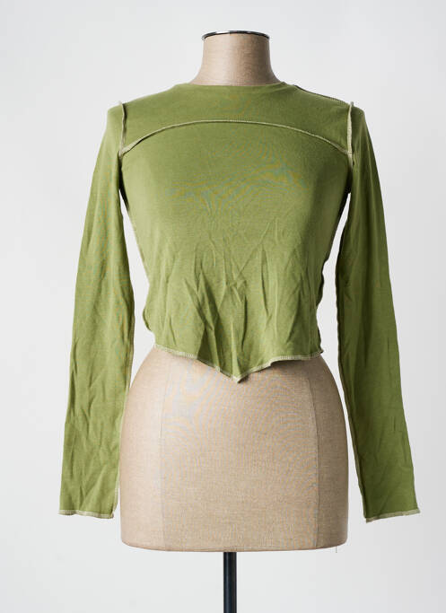 T-shirt vert SUBDUED pour femme