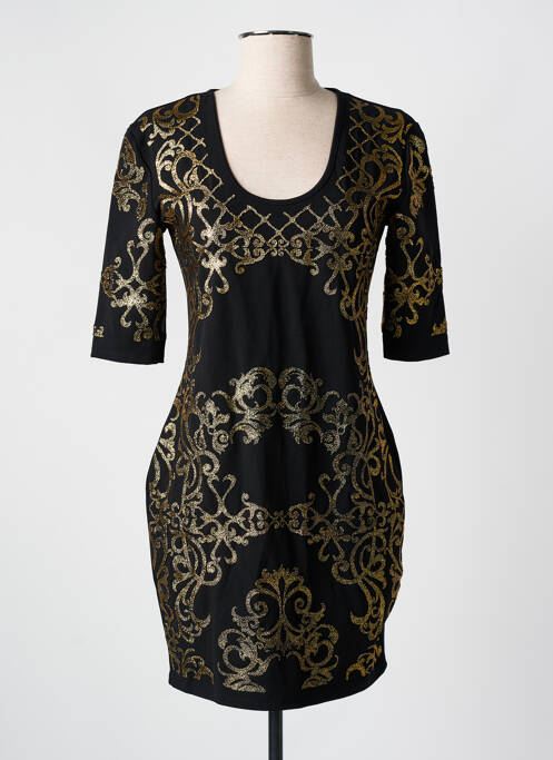 Robe courte noir ASTRID BLACK LABEL pour femme