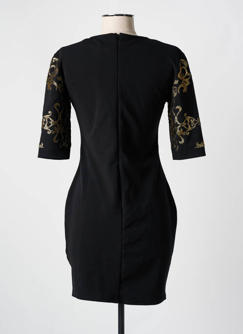 Robe courte noir ASTRID BLACK LABEL pour femme