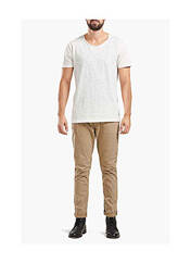 Pantalon chino beige ONLY&SONS pour homme seconde vue