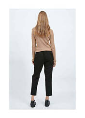 Pantalon droit noir VILA pour femme seconde vue
