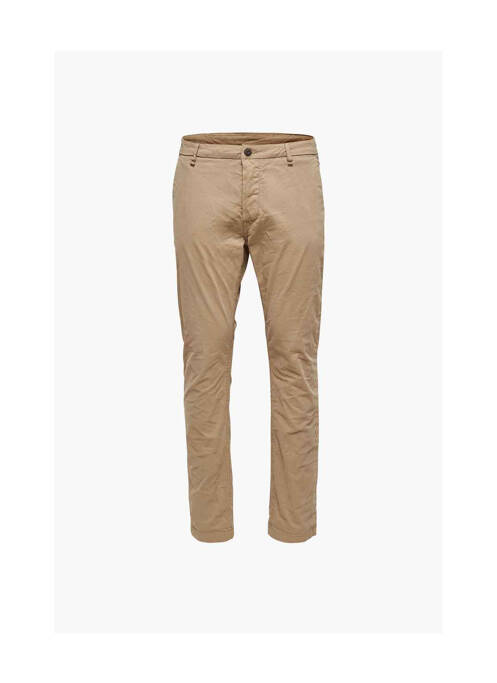 Pantalon chino beige ONLY&SONS pour homme