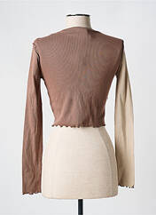 T-shirt marron TALLY WEIJL pour femme seconde vue