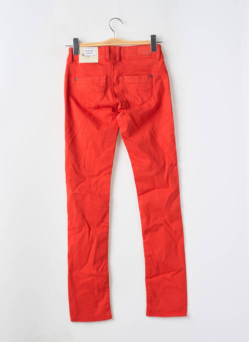 Jeans coupe slim orange PEPE pour femme