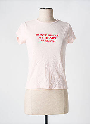T-shirt beige SUBDUED femme