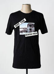 T-shirt noir JACK & JONES pour homme seconde vue