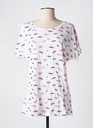 T-shirt blanc LITTLE FORTUNE femme
