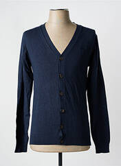 Gilet manches longues bleu BRUCE & BUTLER  pour homme seconde vue