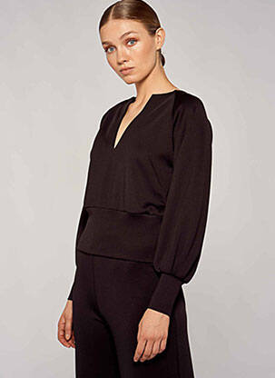 Chemisier noir YUGEN femme