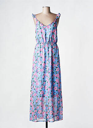 Robe longue bleu VERO MODA femme