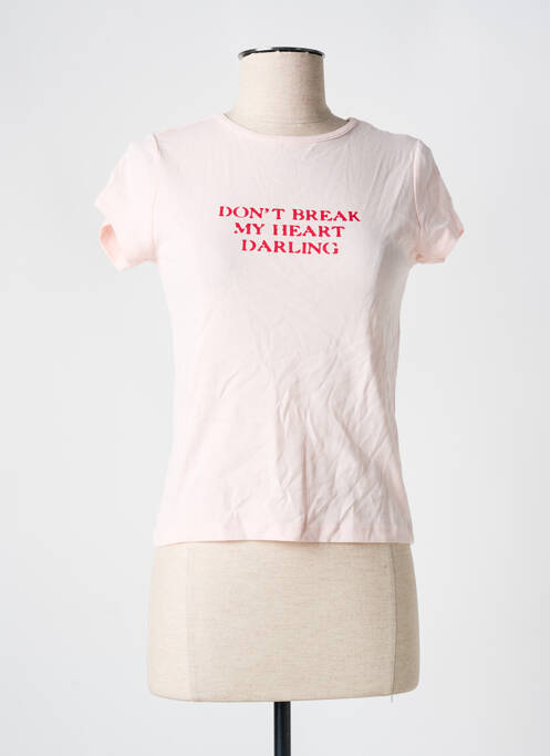 T-shirt beige SUBDUED pour femme