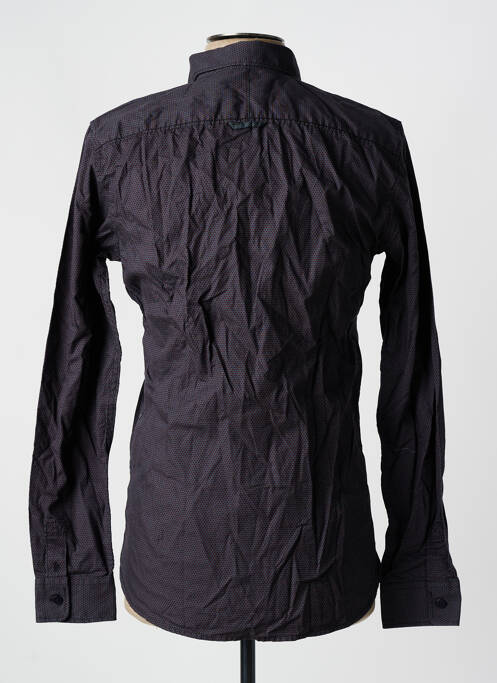 Chemise manches longues gris TOM TAILOR pour homme