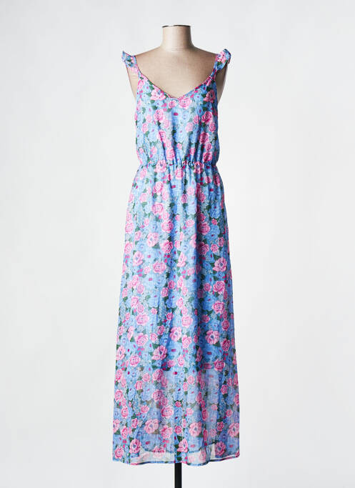 Robe longue bleu VERO MODA pour femme