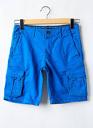 Bermuda bleu BRUCE & BUTLER  homme