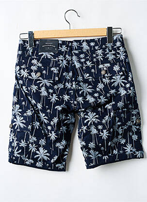 Short bleu BRUCE & BUTLER  homme