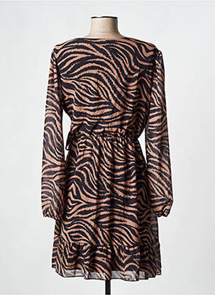 Robe courte marron HAILYS femme