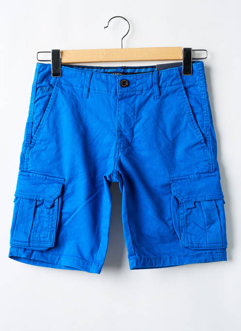 Bermuda bleu BRUCE & BUTLER  pour homme