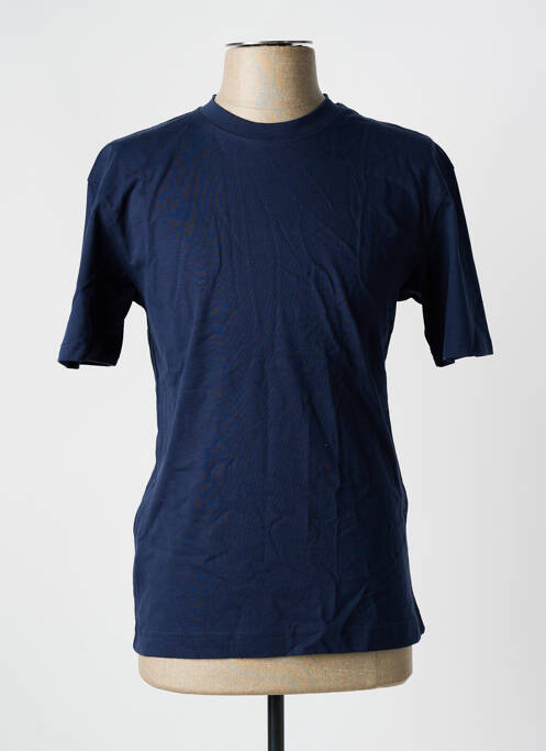 T-shirt bleu JACK & JONES pour homme