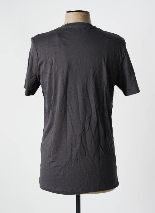 T-shirt gris JACK & JONES pour homme