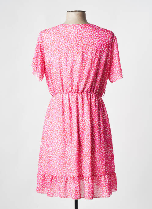 Robe courte rose HAILYS femme