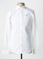 Chemise manches longues blanc TOMMY HILFIGER pour homme seconde vue