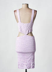 Robe courte violet TALLY WEIJL pour femme seconde vue