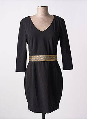 Robe courte noir ASTRID BLACK LABEL femme