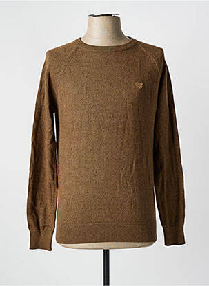 Pull marron BRUCE & BUTLER  homme