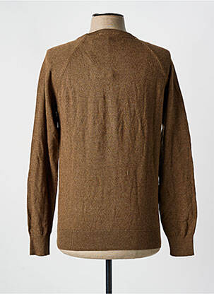 Pull marron BRUCE & BUTLER  homme