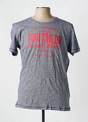 T-shirt bleu TOM TAILOR pour homme seconde vue
