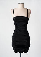 Robe courte noir SUBDUED pour femme seconde vue
