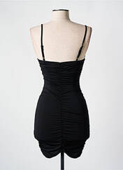 Robe courte noir SUBDUED pour femme seconde vue