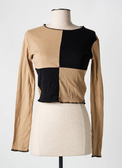 T-shirt marron SUBDUED pour femme