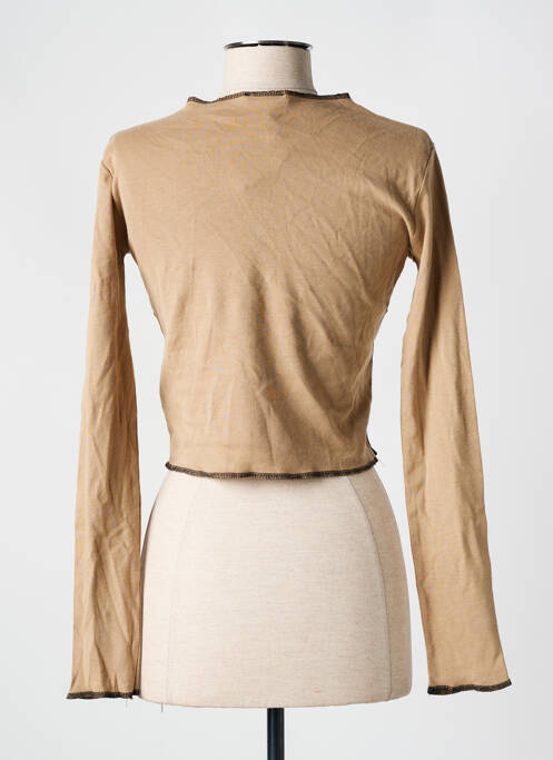 T-shirt marron SUBDUED pour femme