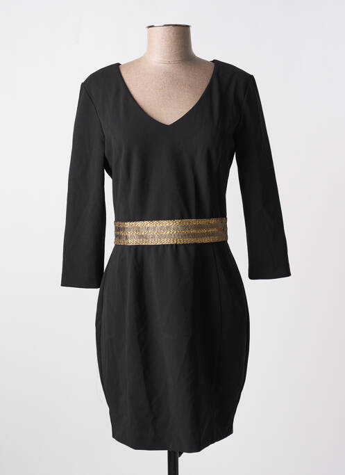 Robe courte noir ASTRID BLACK LABEL pour femme