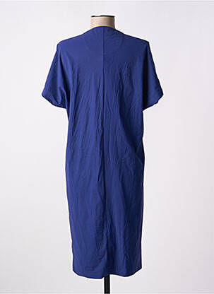 Robe mi-longue bleu LI Q femme