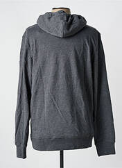 Sweat-shirt à capuche gris JACK & JONES pour homme seconde vue