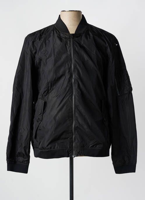 Veste casual noir JACK & JONES pour homme