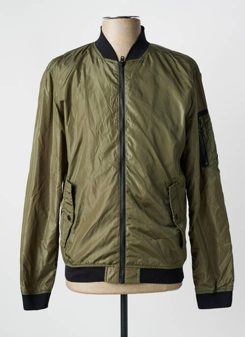 Veste casual vert JACK & JONES pour homme