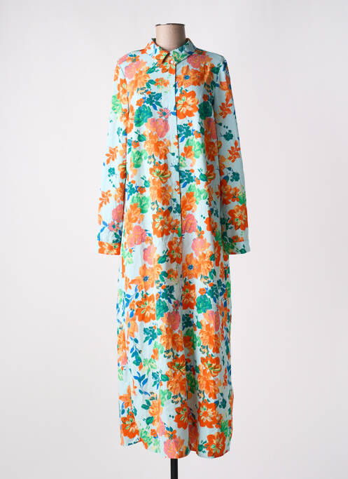 Robe longue bleu VERO MODA pour femme